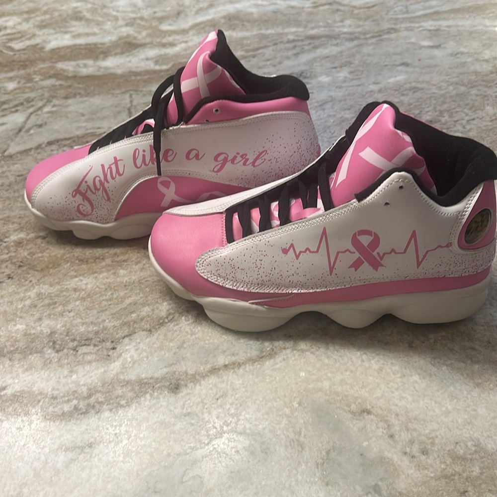 Breast Cancer Awareness Sneakers - Picture 2 of 4